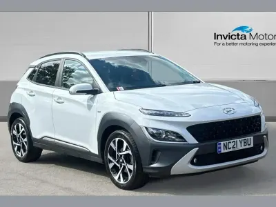 Used Hyundai Kona Premium 117 HP (86 kW) 2021 White SUV