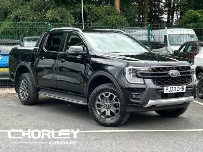 Used Ford Ranger Wildtrack 205 HP (150 kW) 2023 Black Pickup