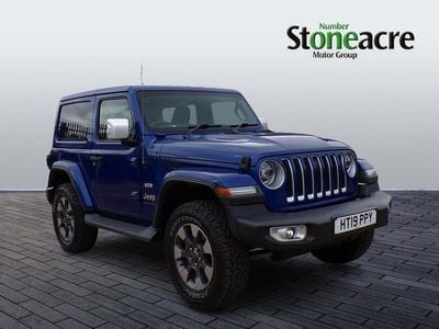 Used Jeep Wrangler Overland 272 HP (200 kW) 2019 Blue SUV