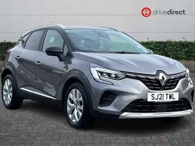 Used Renault Captur Iconic 90 HP (66 kW) 2021 Grey/black SUV