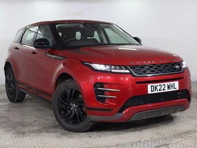 Used Land Rover Range Rover evoque R-Dynamic 163 HP (119 kW) 2022 Red SUV