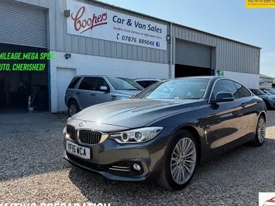 Used BMW 420 Coupé Luxury Line 2015 Grey Coupe