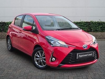 Red Used 2019 Toyota Yaris Hybrid Hatchback | £13,485 (Good price)