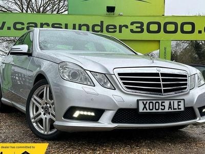 Silver Used 2010 Mercedes E250 Sedan | £4,350 (Fair price)