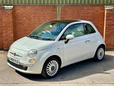 Used Fiat 500 Lounge 69 HP (50 kW) 2008 White Hatchback