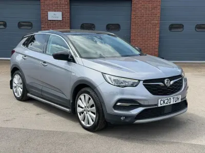 Used Vauxhall Grandland X Elite 130 HP (95 kW) 2020 Grey SUV