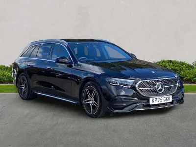 Used Mercedes E450 AMG Line Premium 367 HP (269 kW) 2025 Black Estate