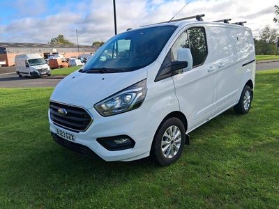 White Used 2023 Ford Transit Custom Limited Van | £16,995 (Fair price)