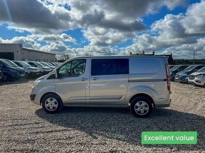 Used Ford Transit Custom Limited 130 HP (95 kW) 2017 Silver Van