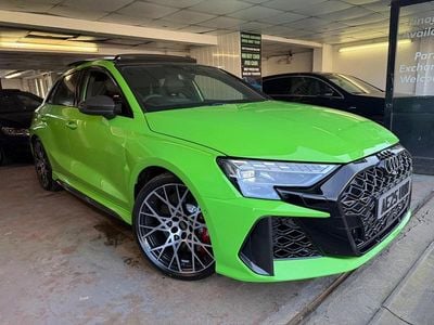 Green New 2025 Audi RS3 Sedan | £65,990 (Expensive)