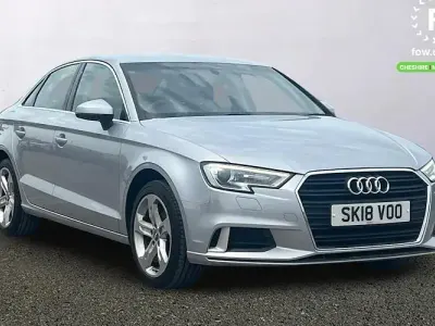 Used Audi A3 Sport 150 HP (110 kW) 2018 Silver Sedan