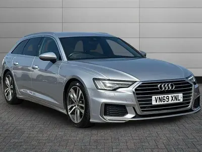 Used Audi A6 S-Line 204 HP (150 kW) 2019 Silver Estate