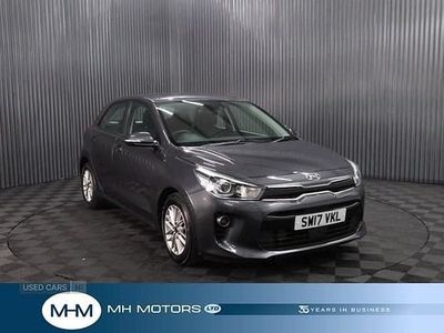 Grey Used 2017 Kia Rio Hatchback | £8,495 (Fair price)
