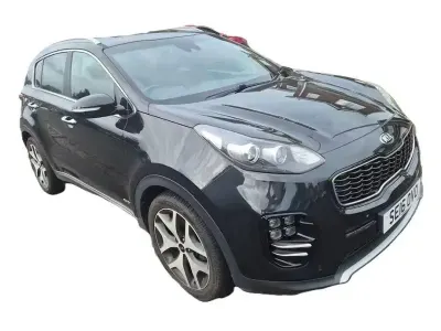 Used Kia Sportage GT-Line 174 HP (127 kW) 2016 Black SUV