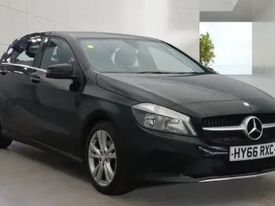 Used Mercedes A160 Executive 102 HP (75 kW) 2016 Black Hatchback