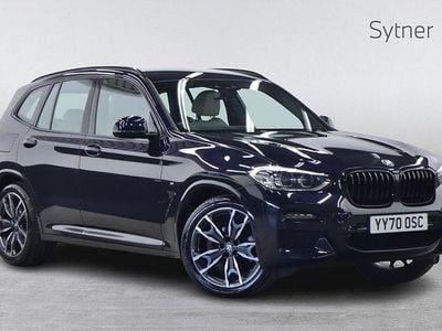 Used BMW X3 M Sport 187 HP (137 kW) 2020 Black SUV