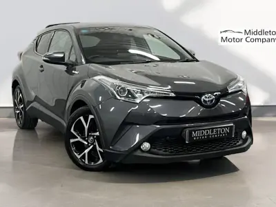 Begagnad Toyota C-HR Design 122 HK (89 kW) 2018 Grå SUV