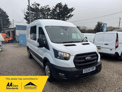 Usado Ford Transit Trend 130 HP (95 kW) 2024 Branco Van