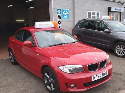 Used BMW 120 Coupé Sport Line 170 HP (125 kW) 2012 Red Coupe