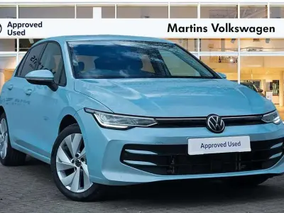 New VW Golf VIII Match 150 HP (110 kW) 2026 Blue Hatchback