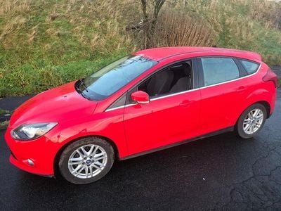 Red Used 2012 Ford Focus Titanium Hatchback | £2,995 (Good price)