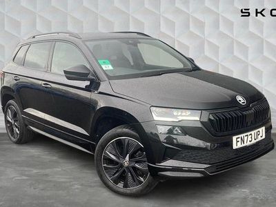 Used Skoda Karoq SportLine 150 HP (110 kW) 2023 Black SUV