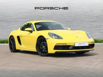 Used Porsche Cayman 296 HP (217 kW) 2025 Yellow Coupe