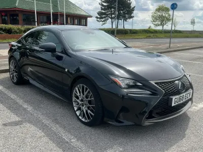 Used Lexus RC300h Sport Line 2018 Black Coupe