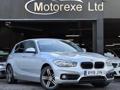 Used BMW 118 Sport Line 136 HP (100 kW) 2019 Silver Hatchback
