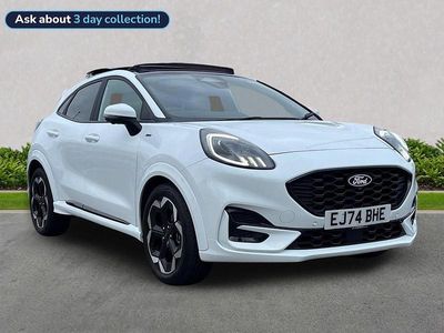 White Used 2024 Ford Puma ST-Line X SUV | £19,949 (Expensive)