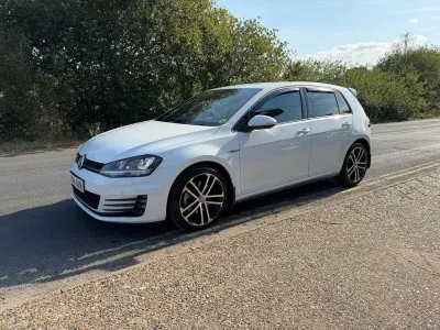 Used VW Golf VII GTD 2014 White Hatchback