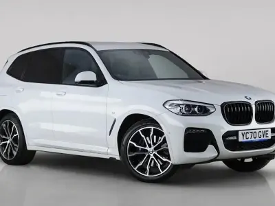 Used BMW X3 M Sport 184 HP (135 kW) 2020 White SUV