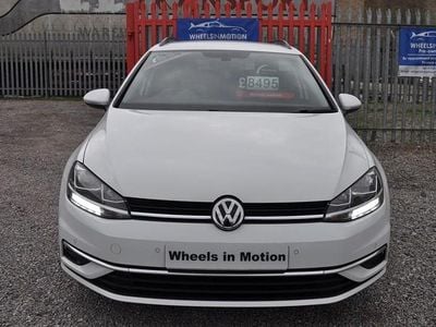 Used VW Golf VII SE 125 HP (91 kW) 2018 White Estate