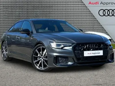 Begagnad Audi A6 Black Edition 200 HK (147 kW) 2024 Grå Sedan