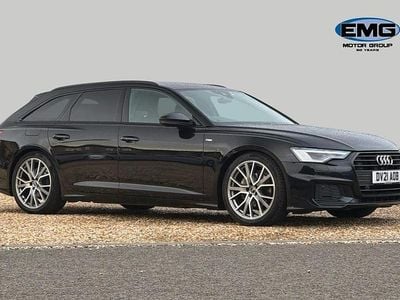Used Audi A6 Black Edition 204 HP (150 kW) 2021 Black Estate