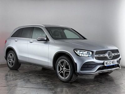 Used Mercedes GLC300e AMG line 2022 Silver SUV