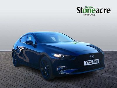 Ny Mazda 3 Homura-Line 138 HK (101 kW) 2026 Blå Halvkombi