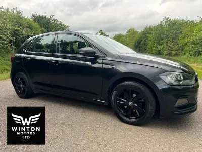 Used VW Polo SE 80 HP (58 kW) 2019 Black Hatchback