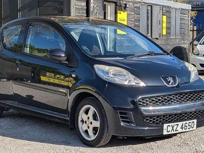 Used Peugeot 107 68 HP (50 kW) 2009 Black Hatchback