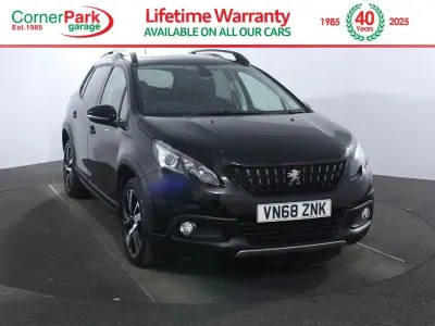 Used Peugeot 2008 GT-line 131 HP (96 kW) 2019 Black SUV