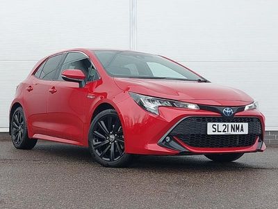 Used Toyota Corolla Design 122 HP (89 kW) 2021 Red Hatchback