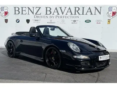 Used Porsche 911 355 HP (261 kW) 2005 Black Cabriolet