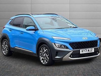Used Hyundai Kona Ultimate 141 HP (103 kW) 2021 Blue SUV