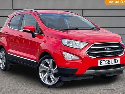 Usado Ford Ecosport Titanium 101 HP (74 kW) 2019 Vermelho SUV