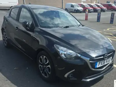 Używany Mazda 2 Inclusive 90 KM (66 kW) 2017 Czarny Hatchback