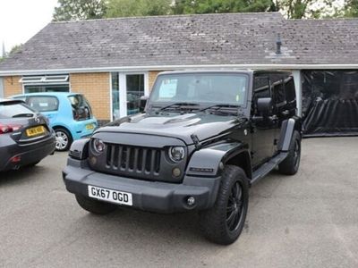 used Jeep Wrangler 2.8 CRD Overland 4dr Auto