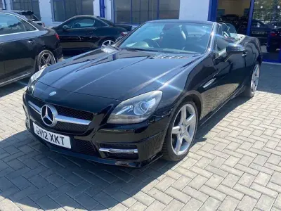 Used Mercedes SLK250 AMG 204 HP (150 kW) 2012 Black Cabriolet