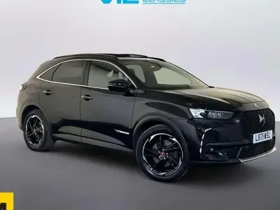 Used DS Automobiles DS7 Crossback Performance Line Plus 300 HP (220 kW) 2021 Black SUV