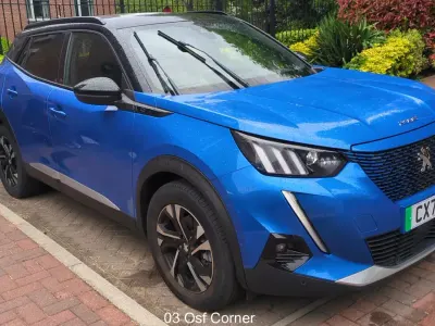 Used Peugeot 2008 GTi 100 kW (136 HP) 2021 Blue SUV