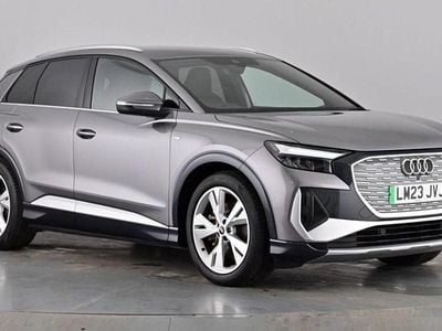 Used Audi Q4 e-tron S-Line 150 kW (204 HP) 2023 Typhoon grey SUV